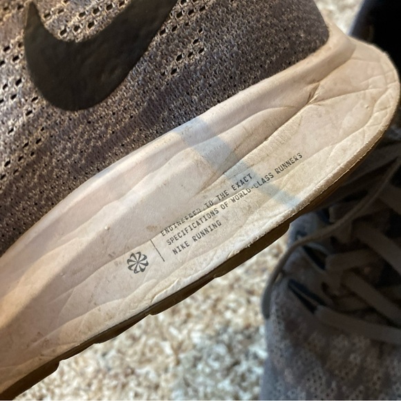 Nike Womens Shoes Air Zoom Pegasus 36 Size 9 Athletic Sneaker Gray - Picture 6 of 7